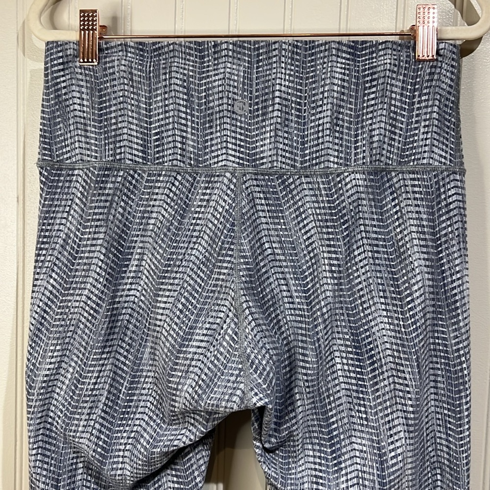 Lululemon Wunder Under Hi-Rise 7/8 Tight *25" Luon Arrow Battleship Silver - Picture 9 of 14